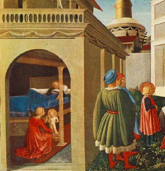 Fra Angelico Birth of St Nicholas Spain oil painting art
